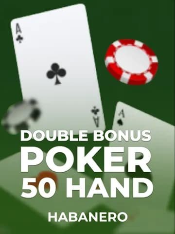 Play Double Bonus Poker 50 Hand Slot by Habanero
