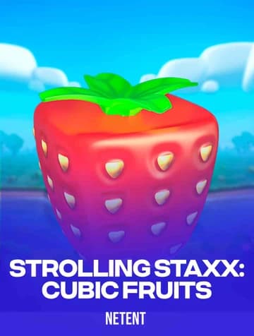 Juega a la tragamonedas Strolling Staxx: Cubic Fruits de NetEnt