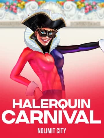 Nolimit tarafından sunulan Harlequin Carnival Slot Oyununu Oyna