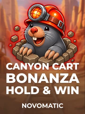 العب Canyon Cart Bonanza: Hold & Win السلوت المقدمة من Novomatic