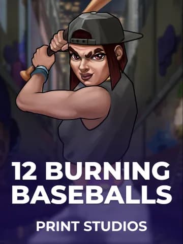 Play 12 Burning Baseballs Slot by Print Studios