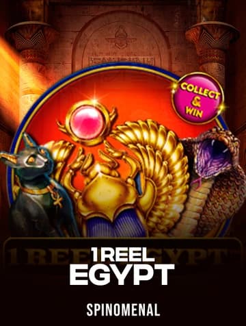 Spinomenal tarafından sunulan 1 Reel Egypt Slot Oyununu Oyna