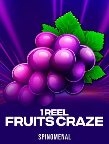 Spinomenal tarafından sunulan 1 Reel - Fruits Craze Slot Oyununu Oyna
