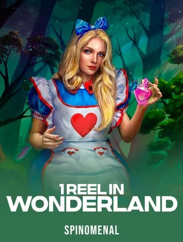 Spinomenal tarafından sunulan 1 Reel - In Wonderland Slot Oyununu Oyna
