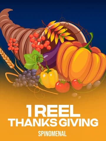 Spinomenal tarafından sunulan 1 Reel Thanksgiving Slot Oyununu Oyna