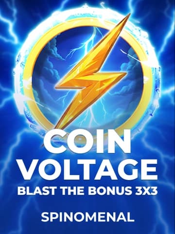 Play Coin Voltage - Blast the Bonus 3x3 Slot by Spinomenal