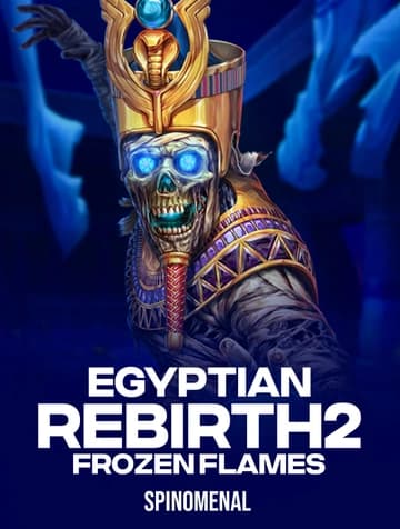 Play Egyptian Rebirth II - Frozen Flames Slot by Spinomenal
