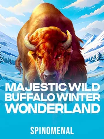 Play Majestic Wild Buffalo - Winter Wonderland Slot by Spinomenal