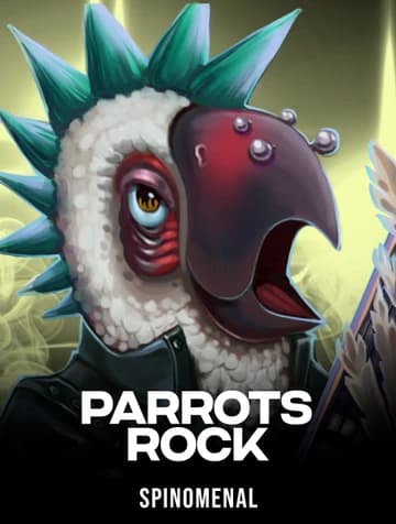 Jouez à la machine à sous Parrots Rock de Spinomenal