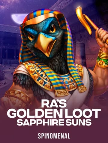 Spinomenal tarafından sunulan Ra's Golden Loot - Sapphire Suns Slot Oyununu Oyna