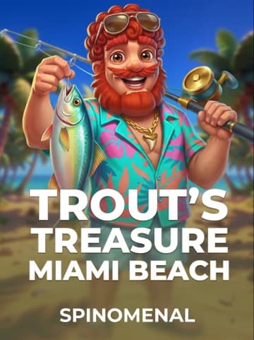 Play Trout's Treasure - Miami Beach Slot by Spinomenal