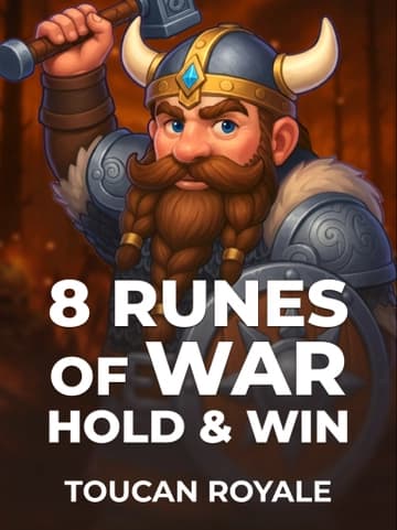 Play 8 Runes of War: Hold & Win Slot by Toucan Royale