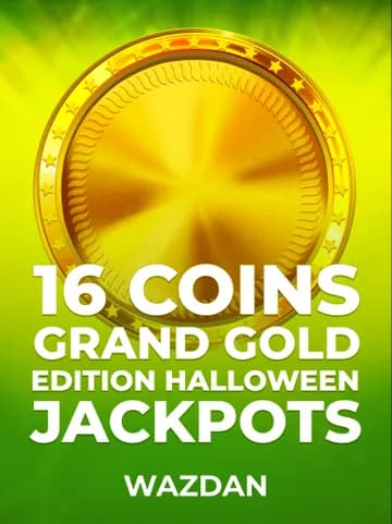 Play 16 Coins Grand Gold Edition Halloween Jackpots Slot by VoltEnt (Wazdan)