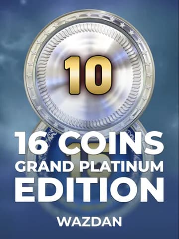 Play 16 Coins Grand Platinum Edition Slot by VoltEnt (Wazdan)