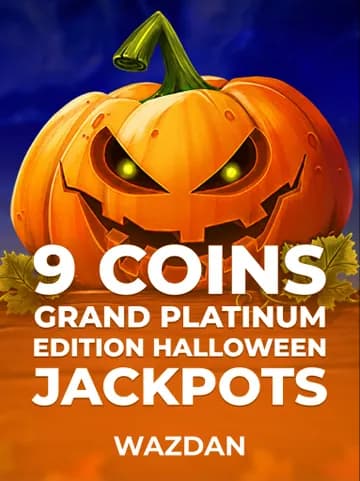 Play 9 Coins Grand Platinum Edition Halloween Jackpots Slot by VoltEnt (Wazdan)