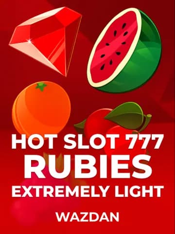 Play Hot Slot: 777 Rubies Extremely Light Slot by VoltEnt (Wazdan)