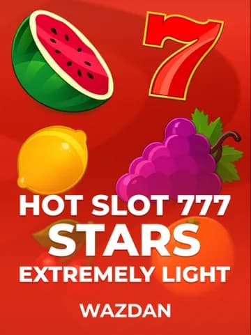 Play Hot Slot: 777 Stars Extremely Light Slot by VoltEnt (Wazdan)