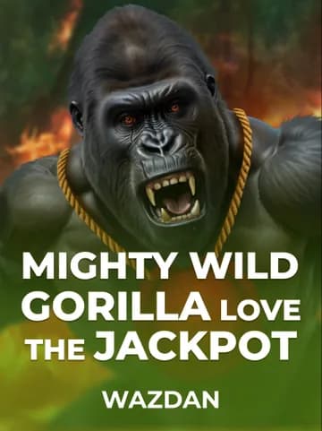 Play Mighty Wild: Gorilla Love the Jackpot Slot by VoltEnt (Wazdan)