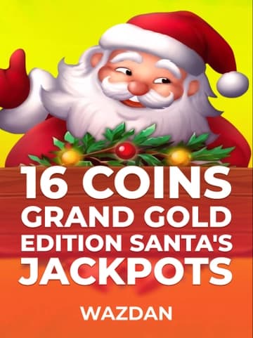 Play 16 Coins Grand Gold Edition Santa's Jackpots Slot by Wazdan
