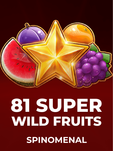 العب 81 Super Wild Fruits السلوت المقدمة من Spinomenal