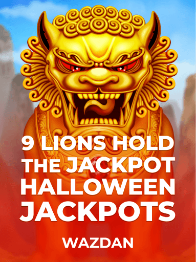 Играйте в слот 9 Lions Hold the Jackpot Halloween Jackpots от VoltEnt (Wazdan)