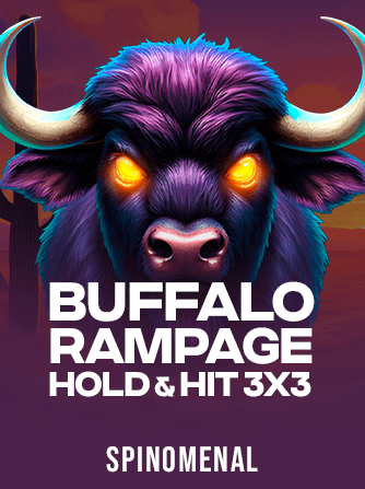 Play Buffalo Rampage - Hold & Hit 3x3 Slot by Spinomenal