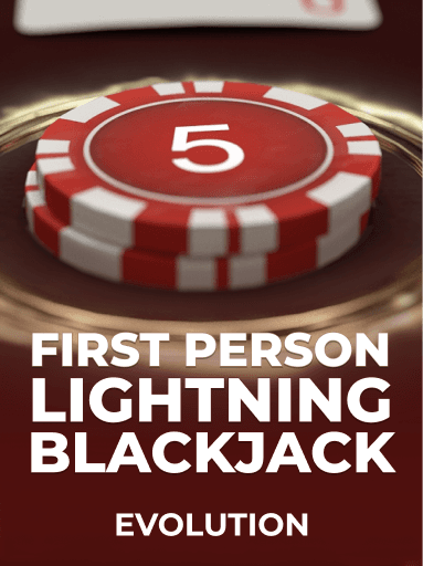 Jogue First Person Lightning Blackjack da Evolution