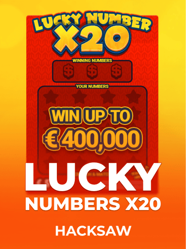 Play Lucky Numbers x20 Slot by Hacksaw