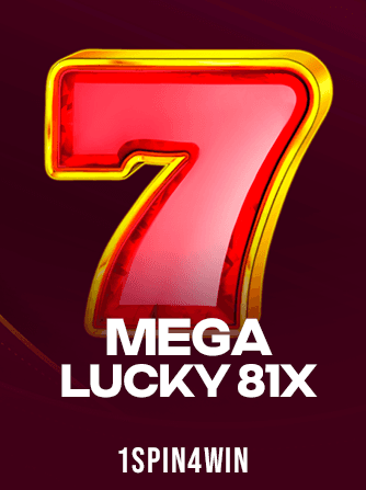 Juega a la máquina tragaperras Mega Lucky 81x de 1spin4win