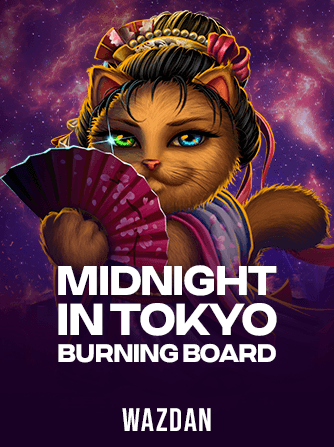 Играйте в слот Midnight in Tokyo Burning Board от VoltEnt (Wazdan)