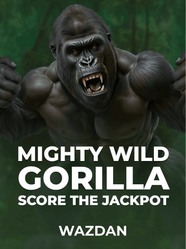 Play Mighty Wild: Gorilla Score the Jackpot Slot by VoltEnt (Wazdan)