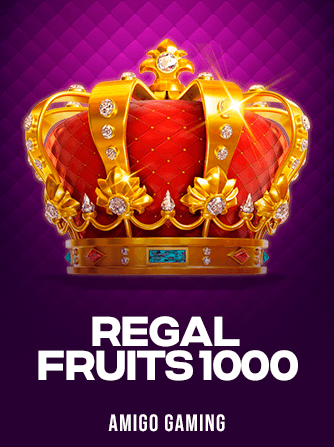 Jouez à la machine à sous Regal Fruits 1000 de Amigo Gaming