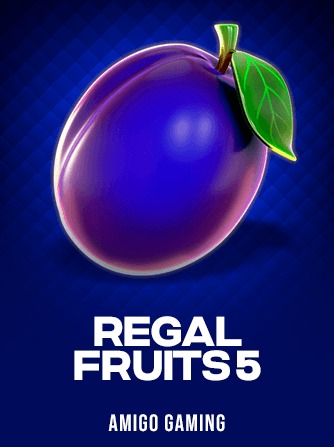 Jouez à la machine à sous Regal Fruits 5 de Amigo Gaming