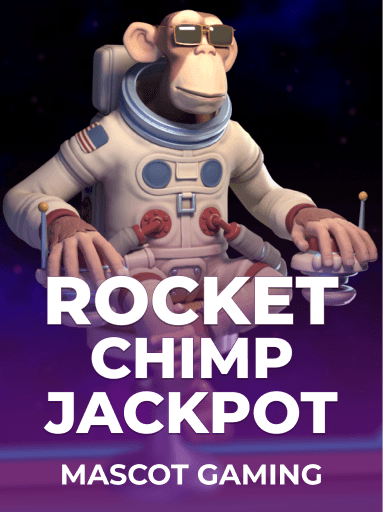 Jouez à la machine à sous Rocket Chimp Jackpot de Mascot Gaming