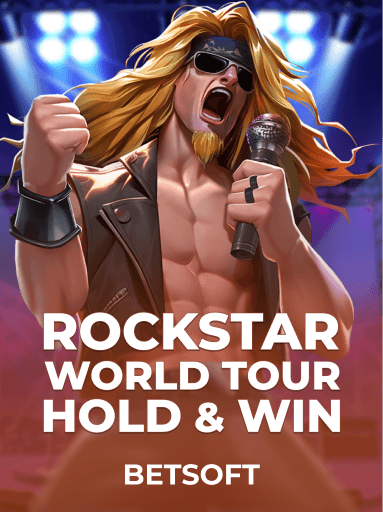 Jouez à la machine à sous Rockstar World Tour Hold & Win de Betsoft