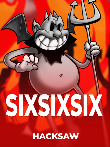 Technical view of the SixSixSix slot game on Rainbet