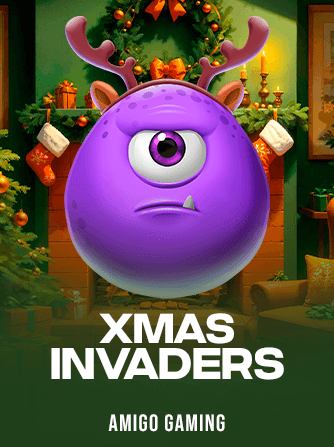 Jouez à la machine à sous Xmas Invaders de Amigo Gaming
