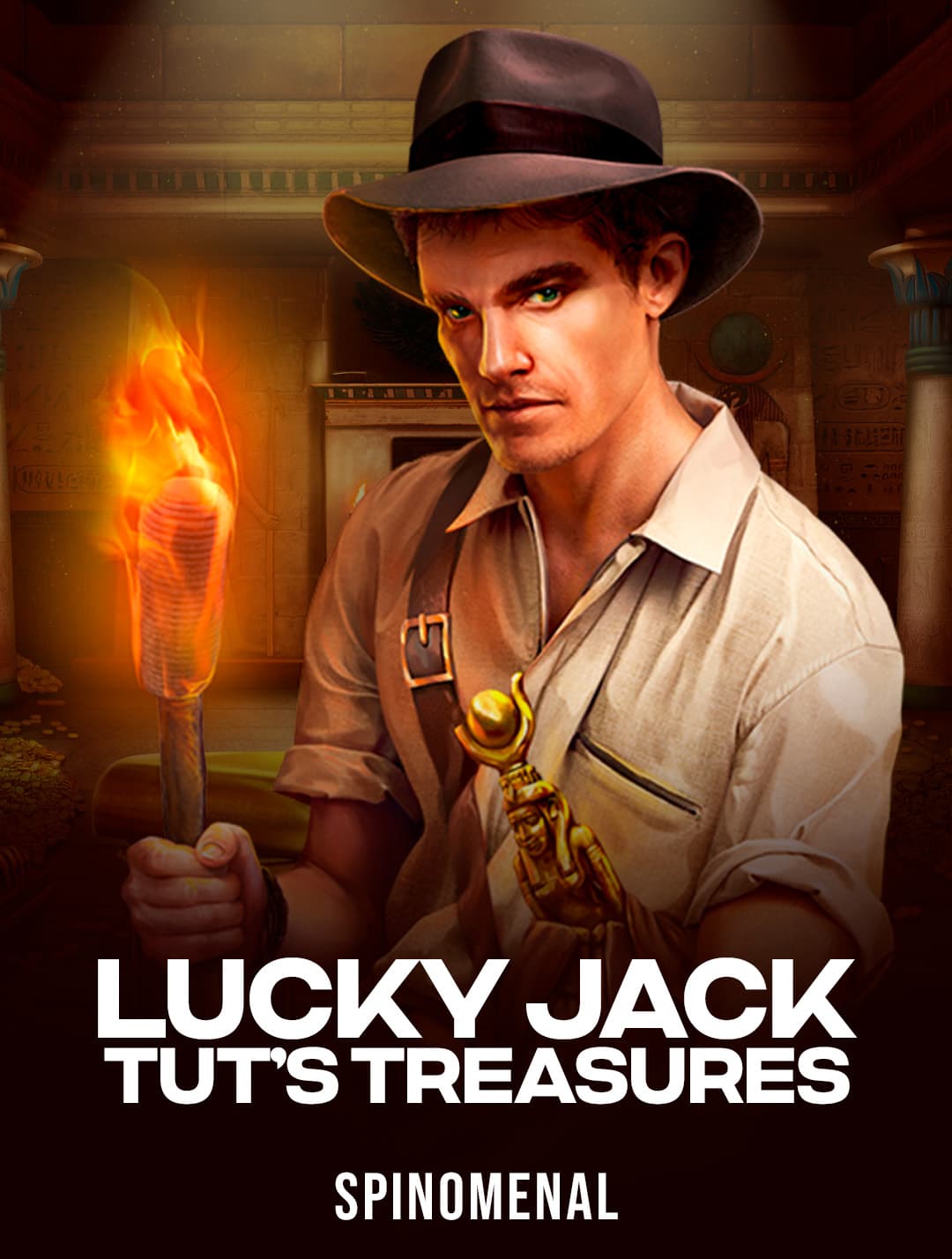Play Lucky Jack Tut's Treasures Slot by Spinomenal