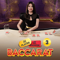 Play Baccarat 3 by Pragmatic Play