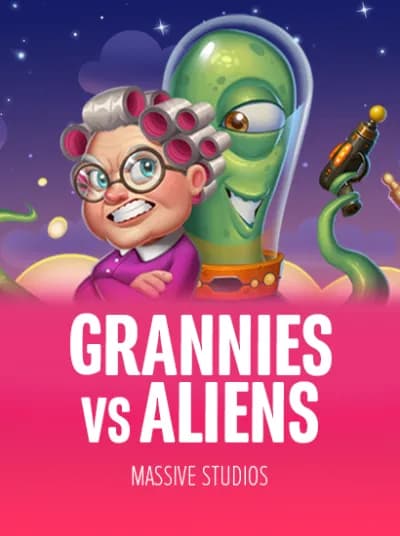 Play Grannies VS Aliens Slot by Massive Studios