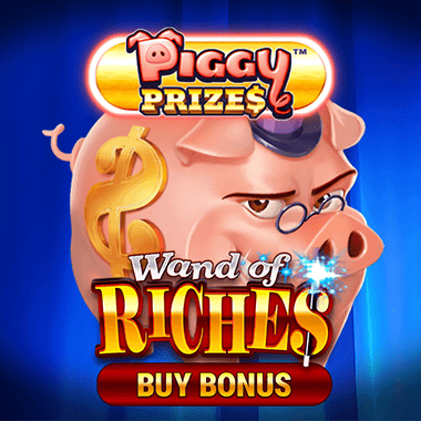 Play Piggy Prizes Wand of Riches Buy Bonus Slot by Novomatic