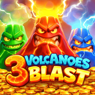 Play 3 Volcanoes Blast Slot by Platipus