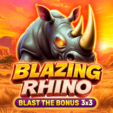Play Blazing Rhino - Blast The Bonus 3x3 Slot by Spinomenal