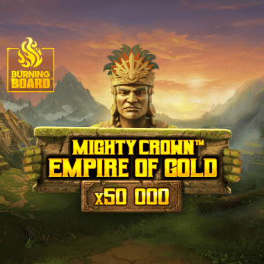 Play Mighty Crown: Empire of Gold Burning Board Slot by VoltEnt (Wazdan)